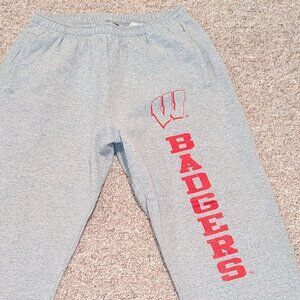Vintage Adidas University of Wisconsin Sweatpants